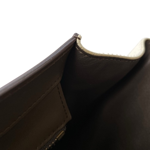 CELINE Tri-Color Pony Hair Calfskin Leather Mini Luggage Tote Bag Red Beige - Picture 12 of 16